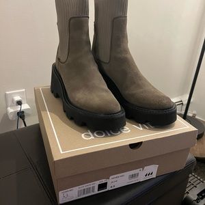 Dolce Vita Suede Wedge Boots size 8.5